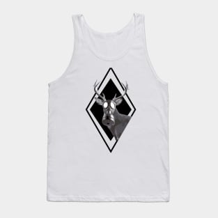 Deer in gas mask Tank Top